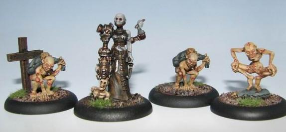 Necrosurgeon and Stitch Thralls by Pentrago