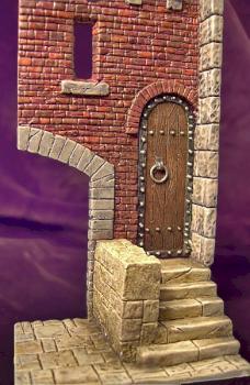 Castle gate (54mm scale) by LLminiats