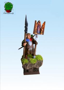Warhammer Bretonnian Hero on foot Converted by Latispinus