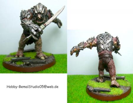 Troll Chieftain by HobbyMaler