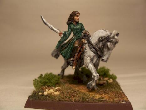 Mounted Arwyn by falinmor2005