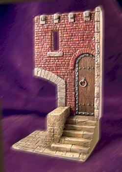 Castle gate (54mm scale) by LLminiats