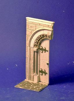 Church door in 54mm by LLminiats