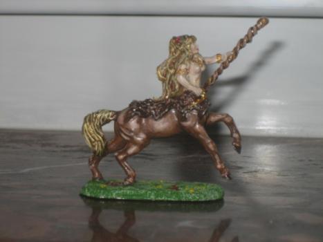 Female Centaur sculped by Sandra Garrity by Ariadne
