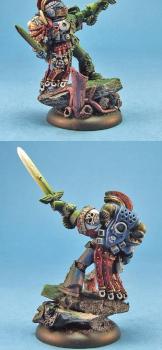 Ultra marines Honour Guard Chapter Champion. by demonherald