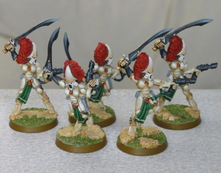 Eldar Howling Banshees by nels0nmac