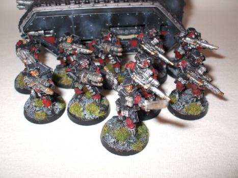 Warhammer 40K Inquisitor Storm Troopers w/Chimera by TheAvian