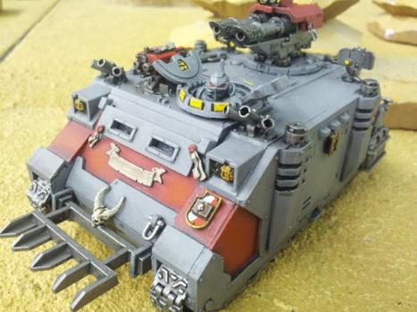 Grey Knights Razorback by tchicken