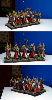 hight elf  archers by EjercitoElfo