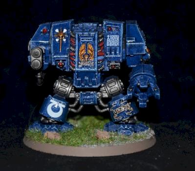 Ultrmarines Dreadnought by Engrimmvh