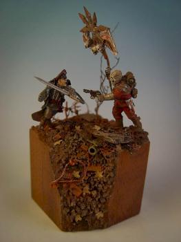 Commissar Forgeworld Chaos Enforcer Duel by greeble