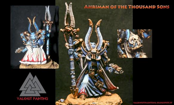 Ahriman of the Thousand Sons by Valknut Painting