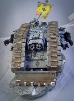 Space Wolves Land Raider by greeble