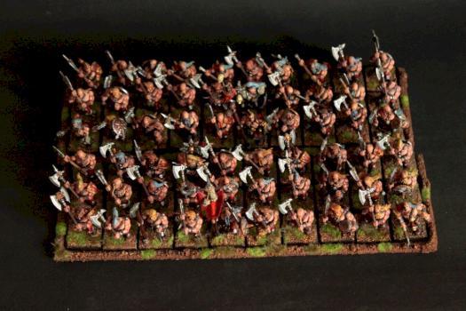 Warriors of Chaos - Mega KHORNE Horde by Czopsquad