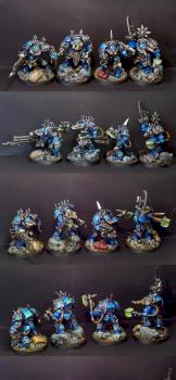 Alpha Legion Terminators by Xcorac