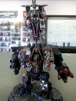 Black Templar Dreadnought by Madartist