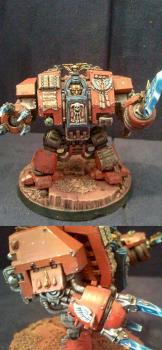 Blood Angels Dreadnought Librarian by Loken