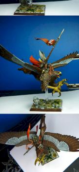 lord on griffon by EjercitoElfo