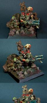 Ork & Gretchin Flash Git with Targeting Squigs by Roman 2.0