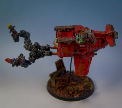 Puppetswar Orc Da Plane by greeble