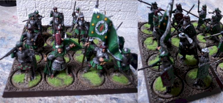 A groupe of Arnor's Warrior by Dewey