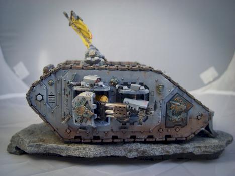 Space Wolves Land Raider by greeble