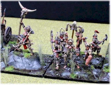 28mm Hordes of the Things Amazons by AndyT