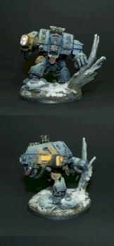Space Wolves Cybot by Darkezekiel