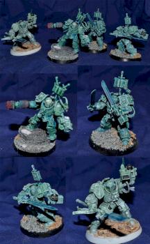 Grand Master Mordrack and Ghost Knights of Grey Knights by Raziil