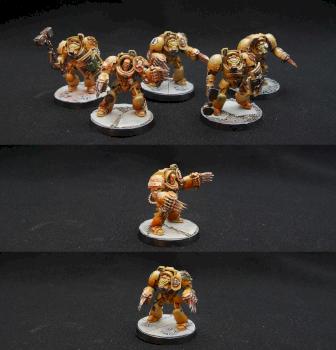 Imperial Fists Terminators by TheArmyMaker