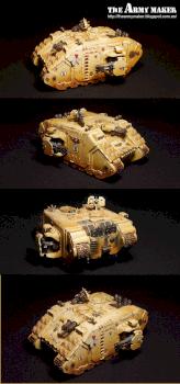 Imperial fists Land Raider by TheArmyMaker