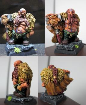 Dwarf Barbarian by Manbo