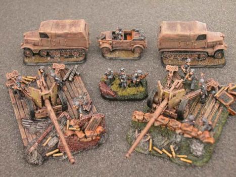 Pak43 Anti Tank Battery by AndyT