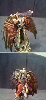 Mephiston with wings of Sanguinius power Conversion by Loken