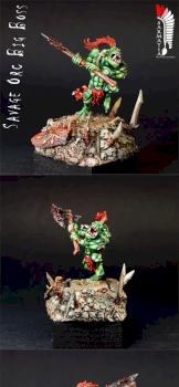 Savage Orc Big Boss by Sarmatia Painting Studio