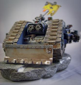 Space Wolves Land Raider by greeble