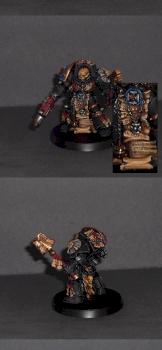Ultramarines Terminator Chaplain Palidorius by Rogan