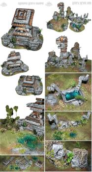 LIZARD ARMY SET + MULTIPLE TEMPLE by studiolevel