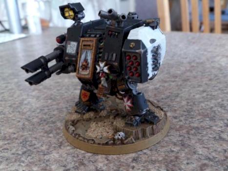Black Templar Dreadnought by Revenant36