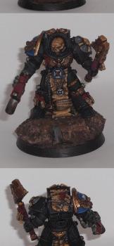 Ultramarines Chaplain Palidorius - now with base by Rogan