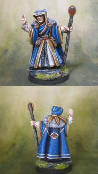 Raven sorcerer mage wizard warlock by Theminiaturepainter