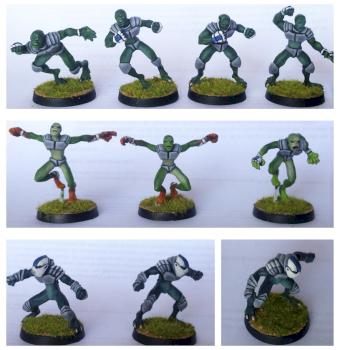 BloodBowl Thalassian Team by Pakulkan