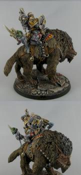 Wolf Lord on Thunderwolf by Benesz