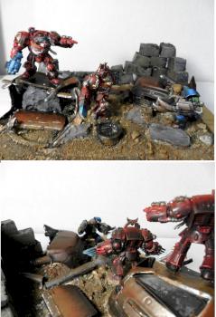 diorama - space hulk - the dangers of the wasteland of the Mojave by brl81