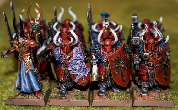 Chaos Warriror with Sorcerer by Wizard8801