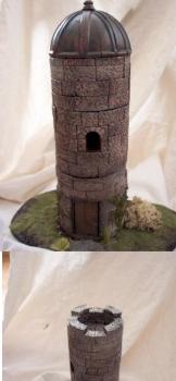 2 in 1 Watchtower/Domed Tower by battlescenerylady