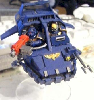 Space Marine Land Speeder by KASRKIN