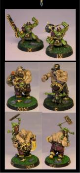 Ogre Blood Bowl Team by brushphemy
