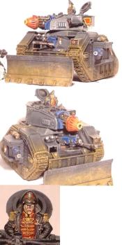 Commissar Tank, Imperial Armor Tankcompany by Ismael