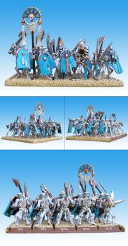 Régiment de guerriers squelettes Roi des Tombes by Tullaris1981
